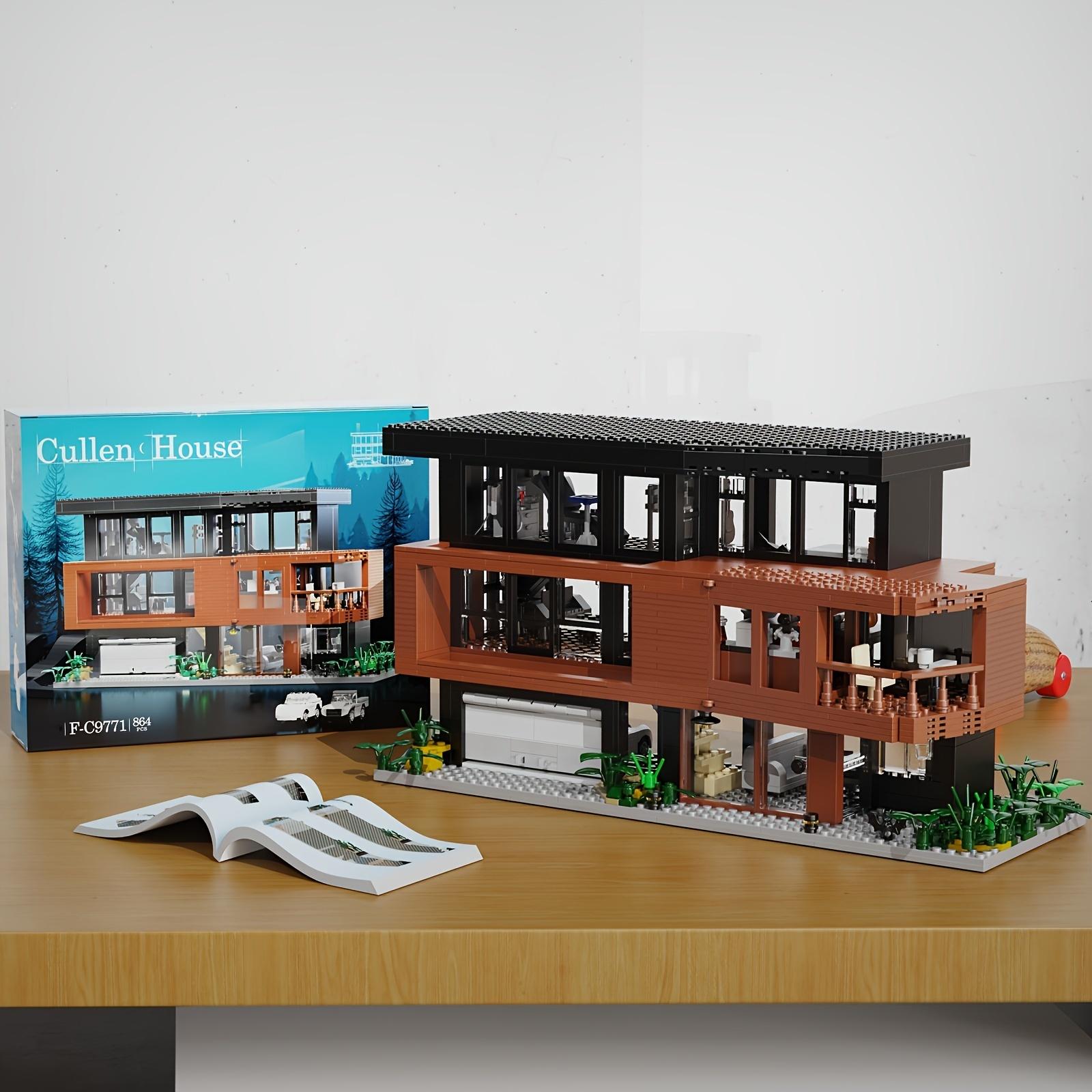863pcs Microparticle Block Set-House DIY Building Model High Quality-Decorative Ornaments-Best Gift for Block Lovers