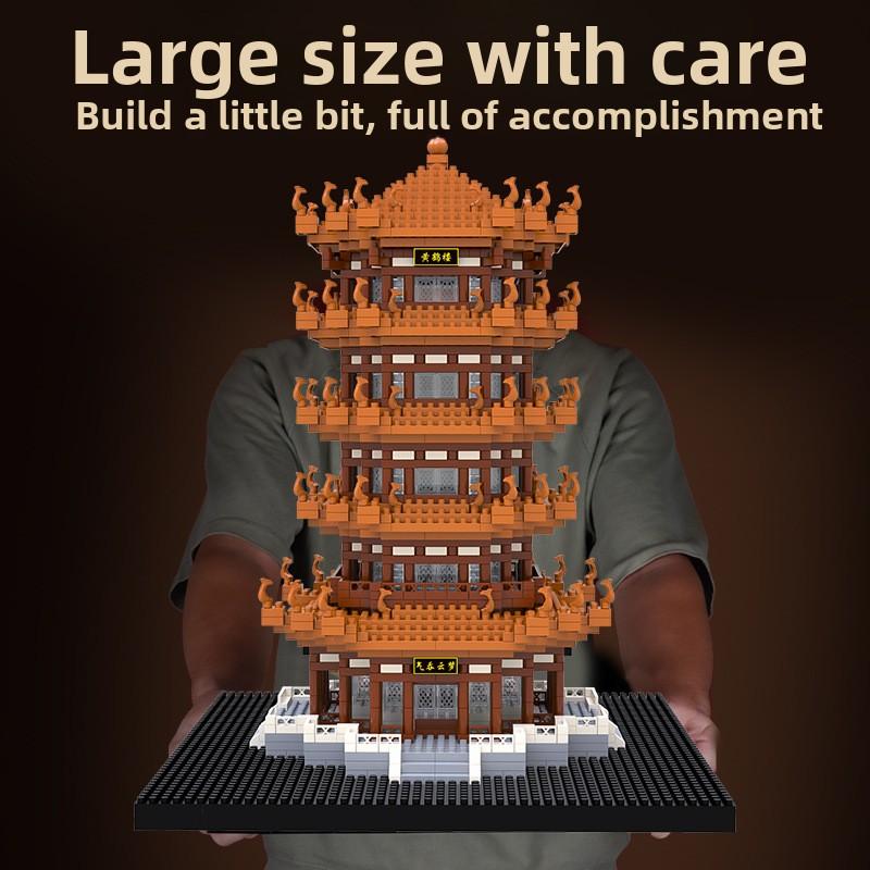 2229pcs Peach Blossom Bonsai Tree Building Set - Chinese Architecture Collectible Model Peach Blossom Tree Lego Alternative - 2229PCS Budget-Friendly Building Blocks
