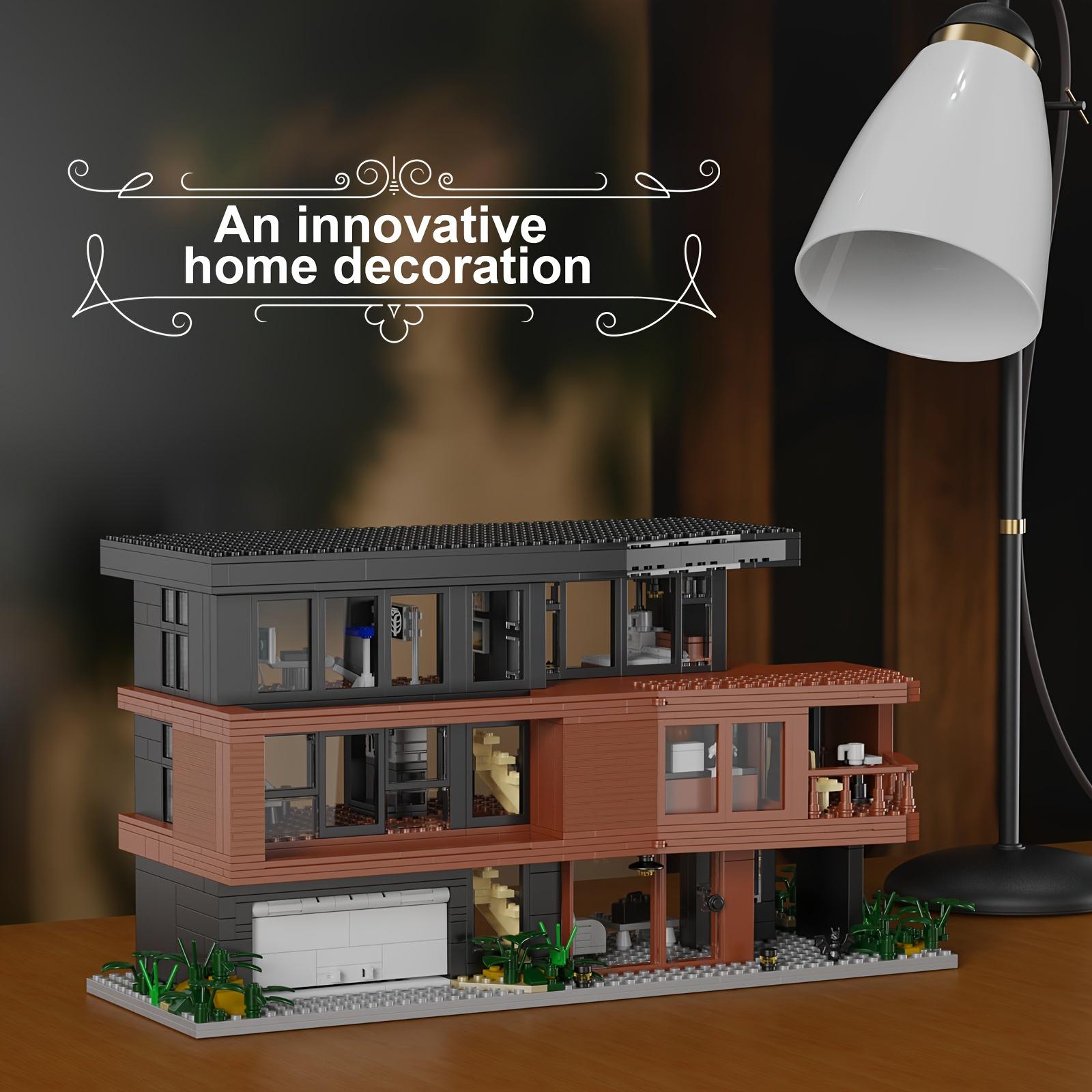 863pcs Microparticle Block Set-House DIY Building Model High Quality-Decorative Ornaments-Best Gift for Block Lovers