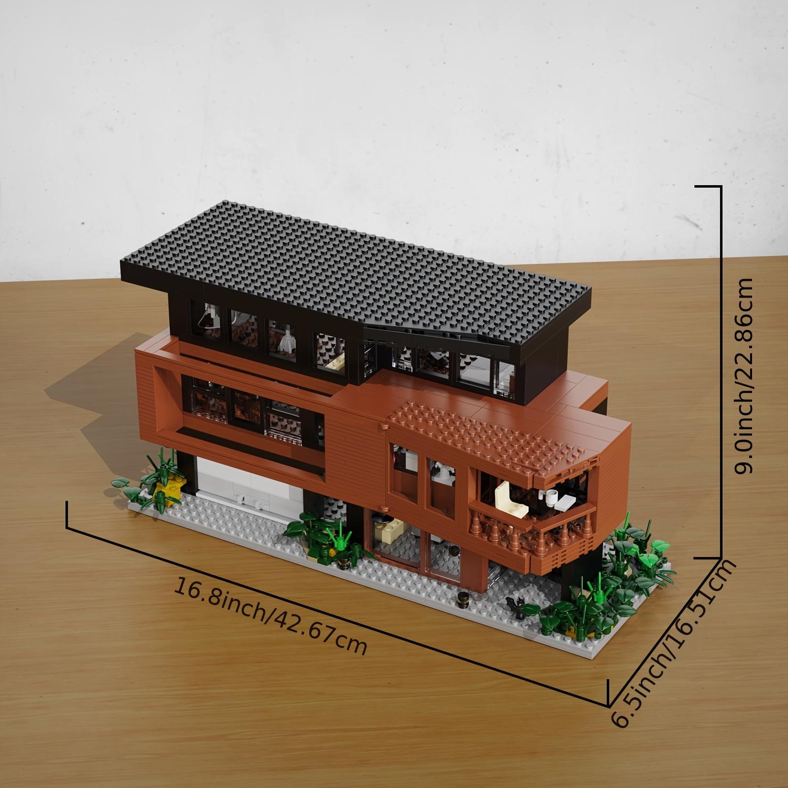 863pcs Microparticle Block Set-House DIY Building Model High Quality-Decorative Ornaments-Best Gift for Block Lovers