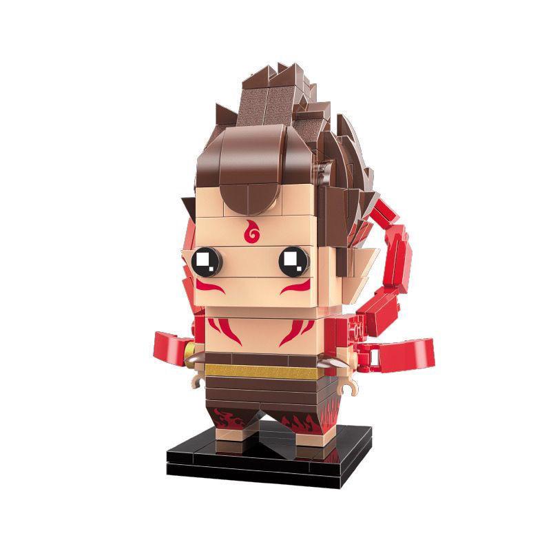 Nezha2 The Magical Child Conquers the Sea Ao Bing Jie Zhen Beast Spirit Pearl vs. Demon Pill Assembly BlocksMovie Merchandise Anime Merchandise Building Block Toys