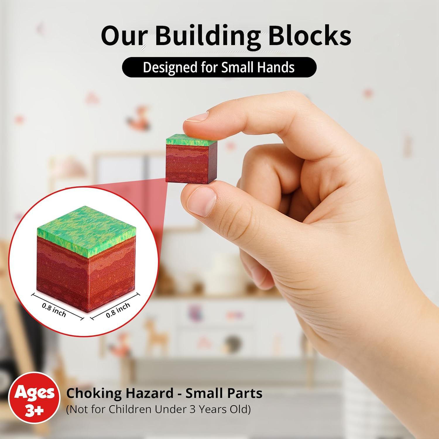480 PCS 0.8in Magnetic Blocks Magnet Toys for Kids, Magnetic Building Blocks Cubes, Stacking Magnets, School STEM Toys for Boys and Girls Age 3+ Years Old