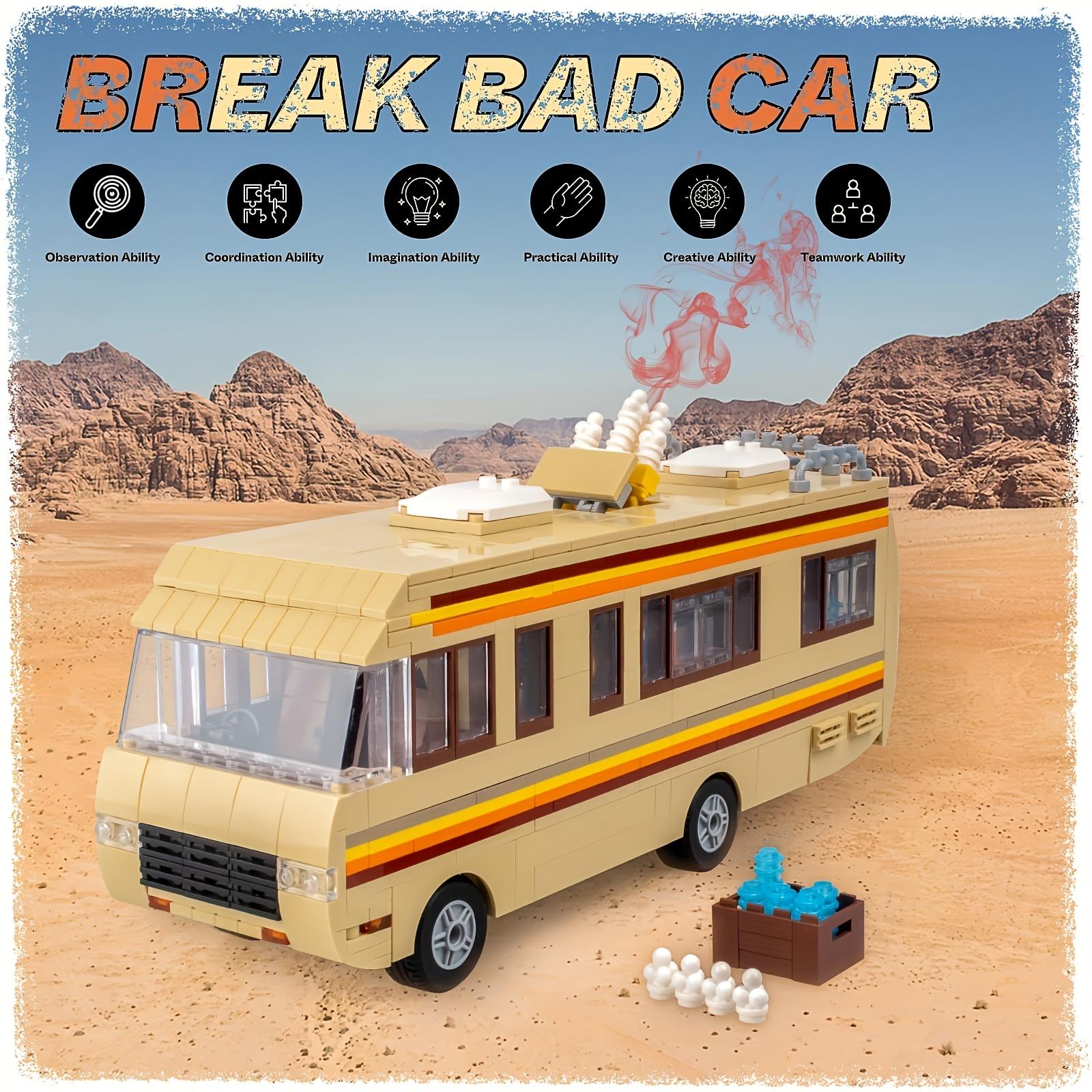 986pcs 986-Piece Bus Building Set: Educational DIY Toy, Buildable Bus Blocks with Accessories for Kids, Birthday Gift, Christmas, Halloween