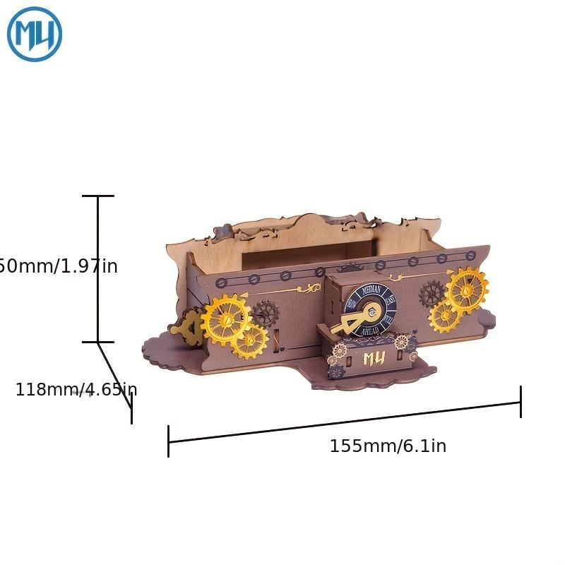 Mu Titanic 3D metal puzzle-light-up DIY model kit, handcrafted nautical decor, perfect birthday gift for girlfriend
