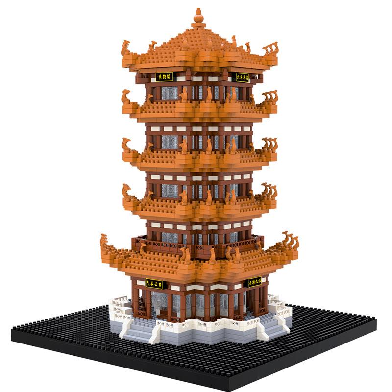 2229pcs Peach Blossom Bonsai Tree Building Set - Chinese Architecture Collectible Model Peach Blossom Tree Lego Alternative - 2229PCS Budget-Friendly Building Blocks