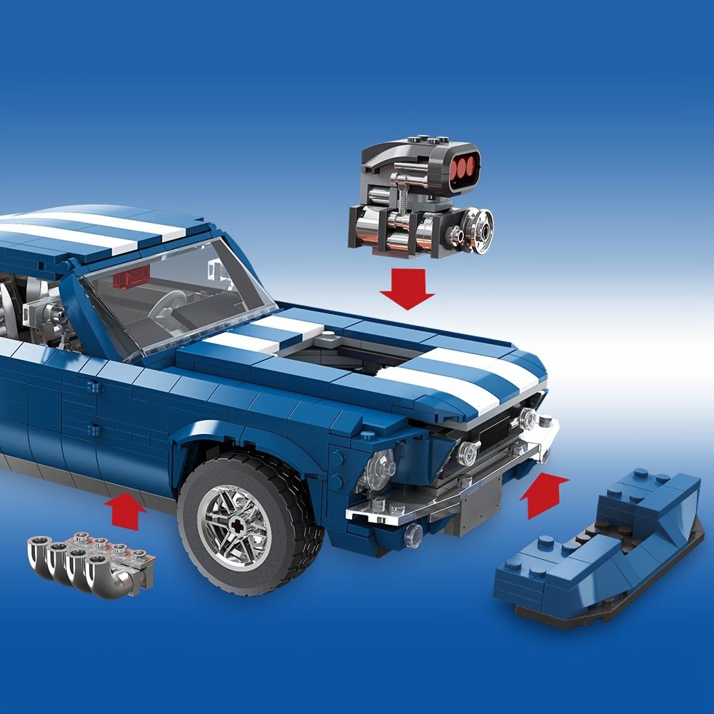 Premium Sports Car Building Blocks Set for Adults - 1680pcs Collectible Model, Perfect Gift for Racing Enthusiasts, Durable ABS Material