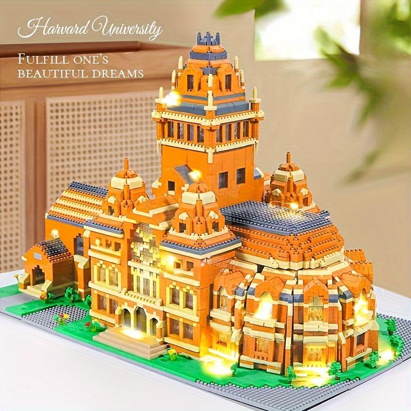 Harvard University Architectural Micro Particle Building Block Set - 3500+ Pieces
