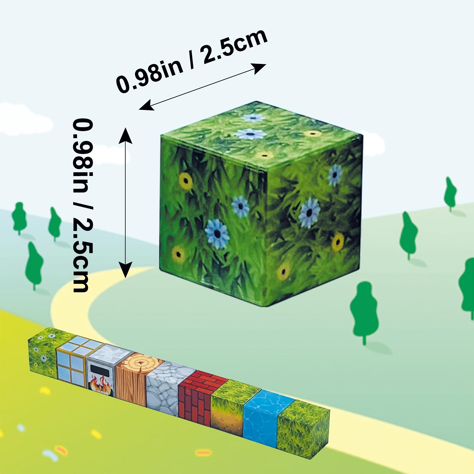 106pcs Magnetic Building Blocks Set - STEM Sensory Cubes for Youngsters, Create Your Own Magnetic World, Perfect Birthday or Holiday season Gift